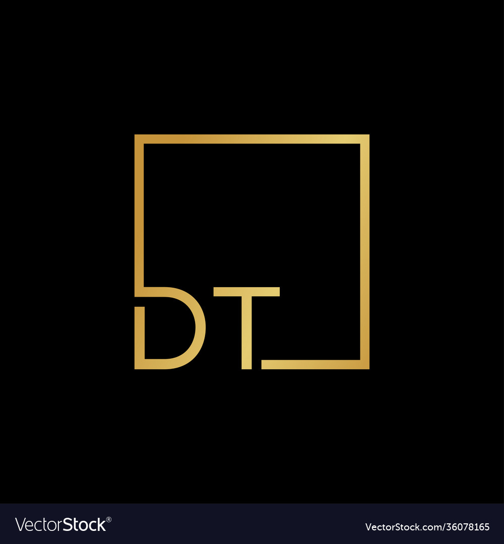 DT Initial Square Logo
