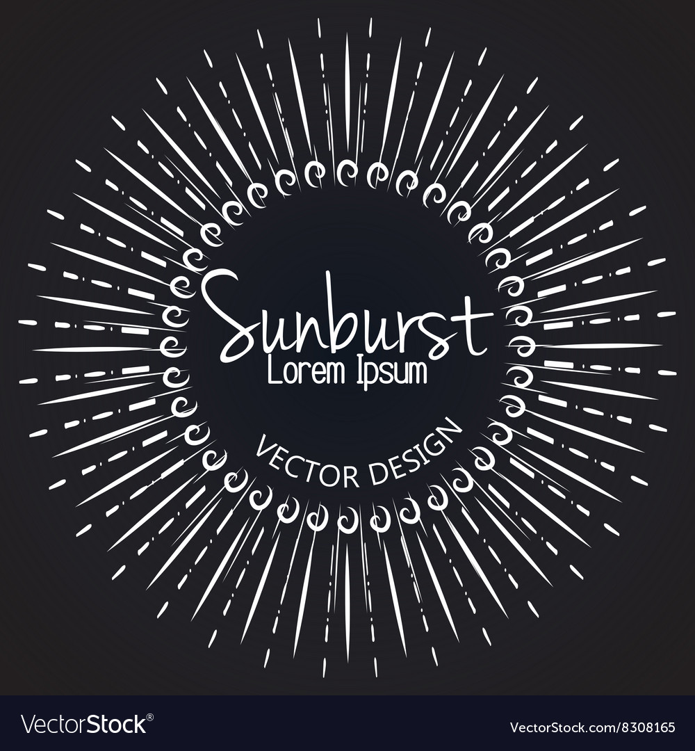 Dynamic Sunburst Pattern