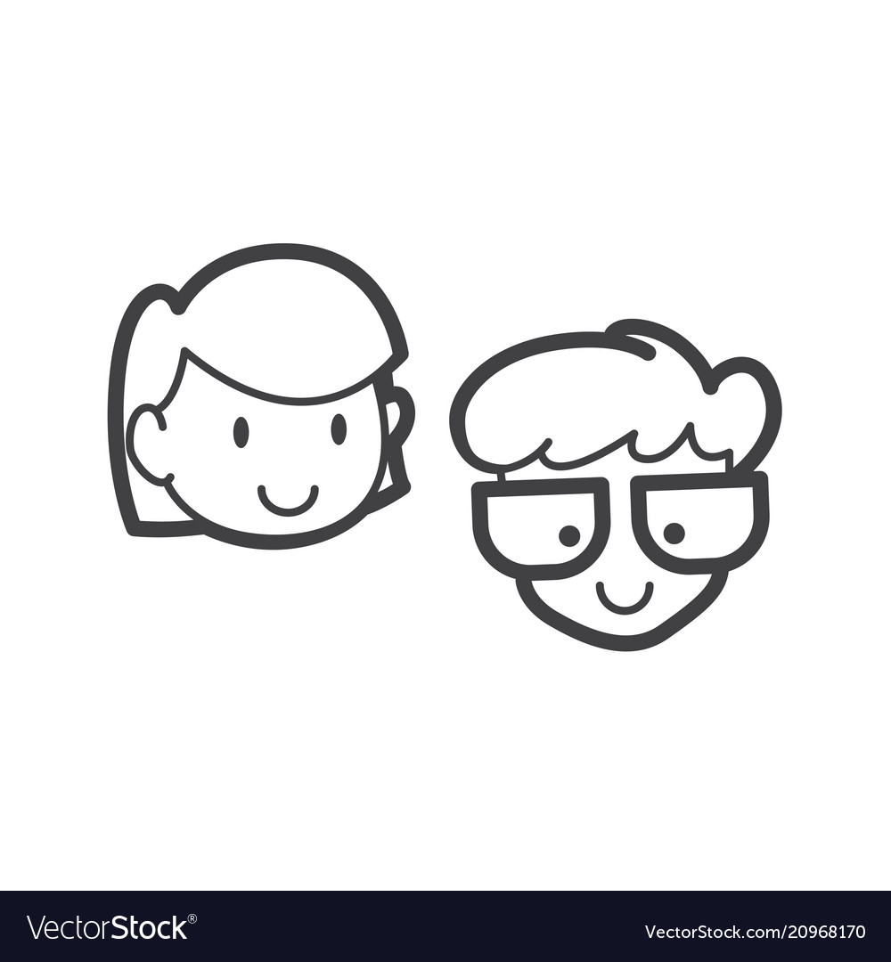 Kid Symbol Kind Design setzen Freude glücklich Freunde Vector Image Kid Symbol Kind Design setzen Freude glücklich Freunde