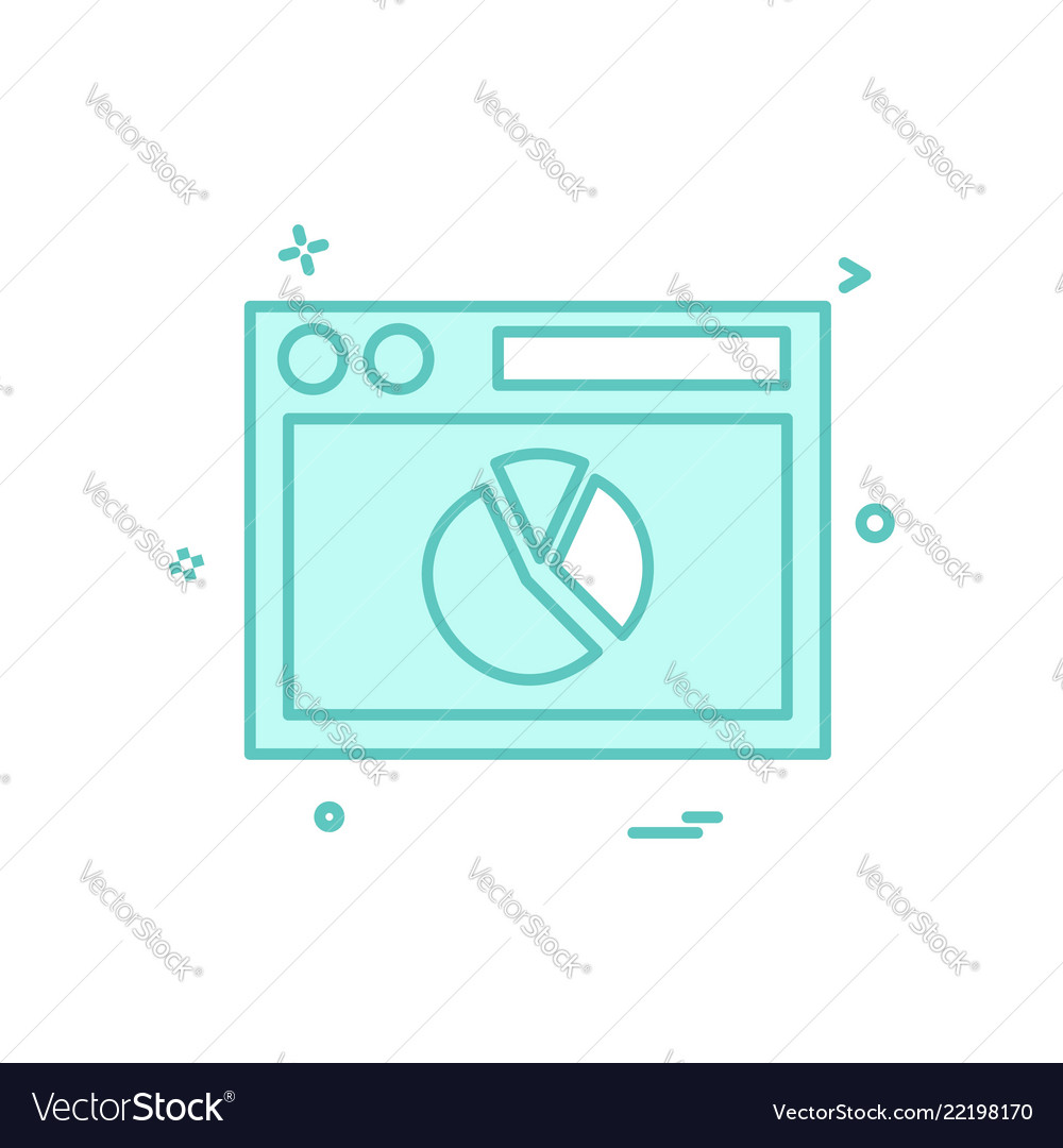 Web layout icon design Vector Image Web layout icon design