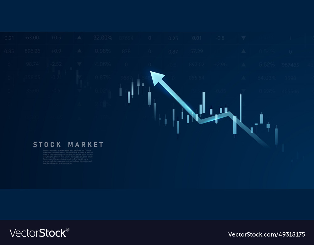 Business design stock market charts or forex