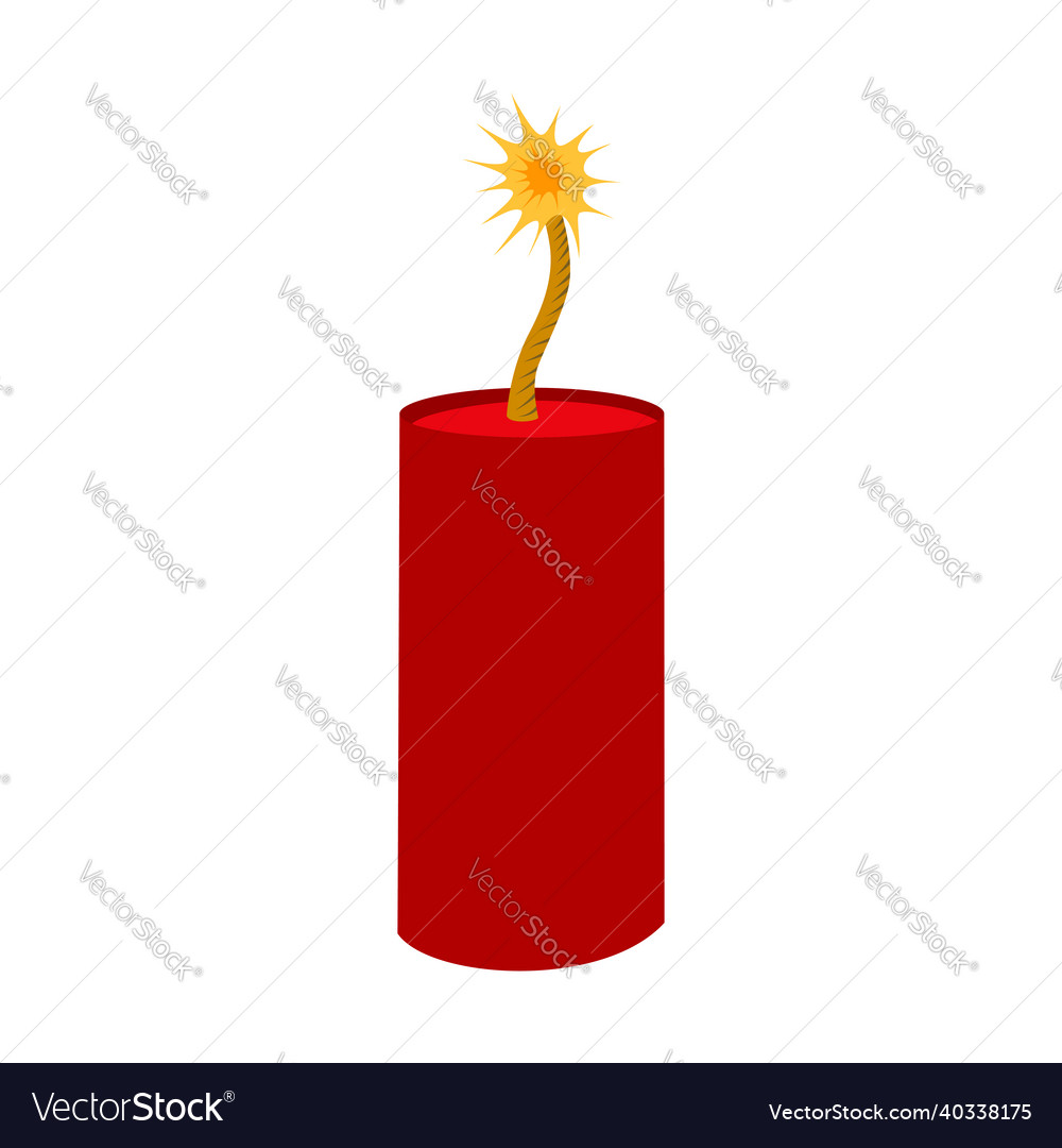 Candle icon of modern flat design style isolated Vector Image