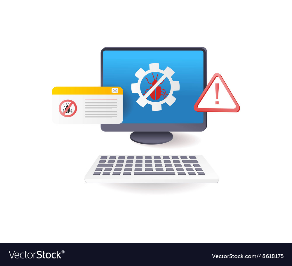 Computer malware virus attack vector image Computer malware virus attack