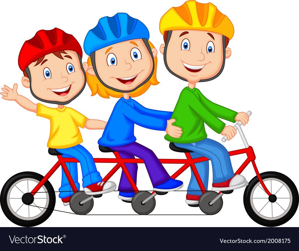 bicycle for three riders