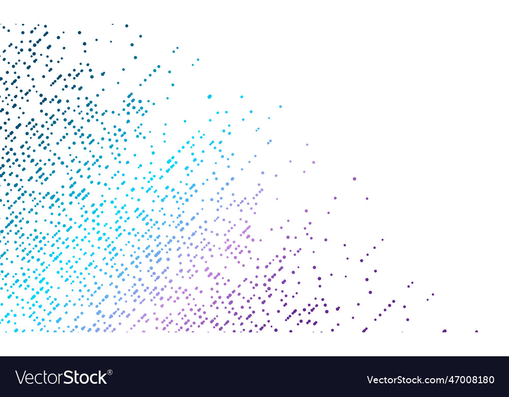 Abstract shiny background with blue purple dots