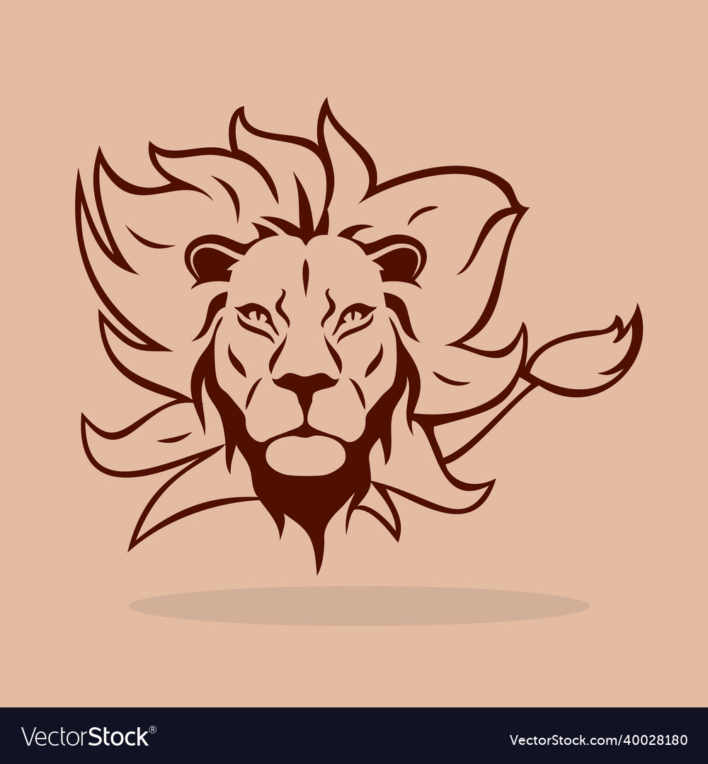 lion-symbol-royalty-free-vector-image-vectorstock