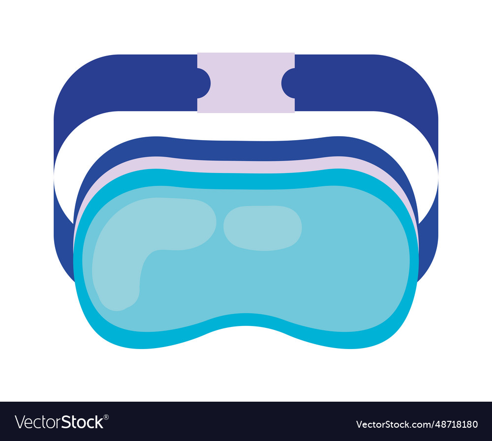 Robot ai technology goggles Royalty Free Vector Image
