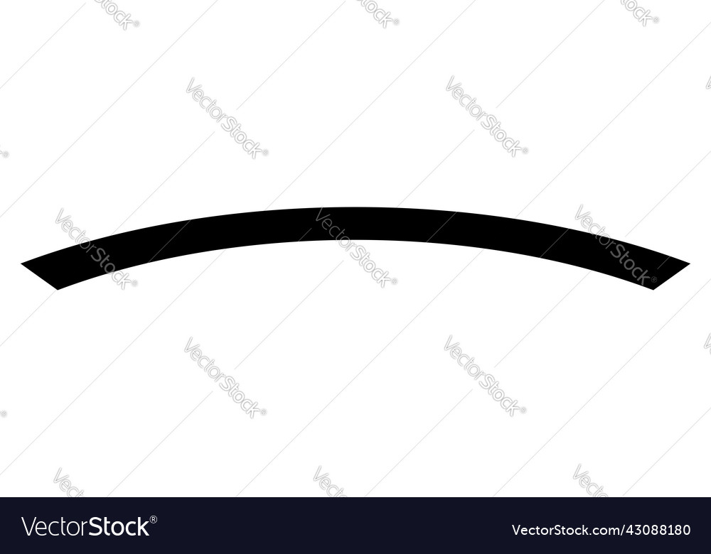 Simple abstract distorted deformed geometric shape vector image Simple abstract distorted deformed geometric shape