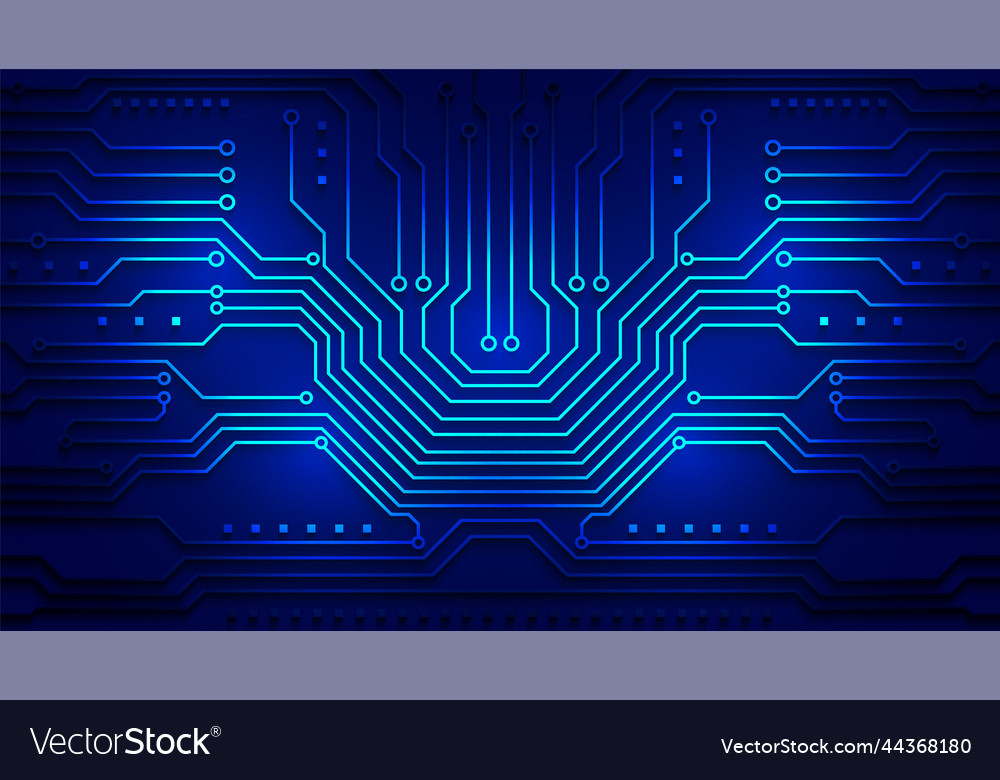 Technology background with hi-tech digital data Vector Image Technology background with hi-tech digital data