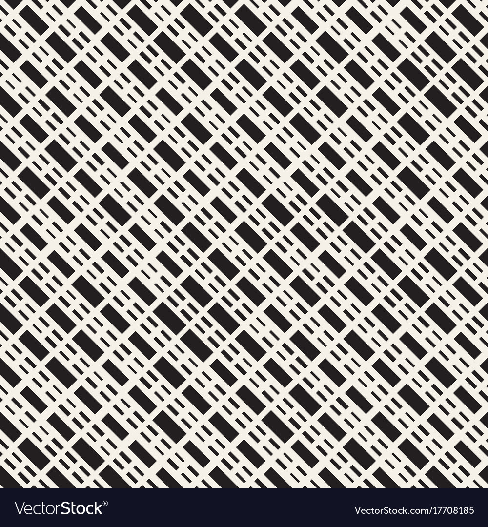 Black and white irregular dashed lines pattern
