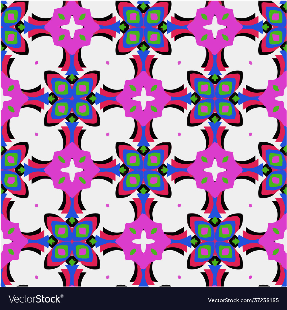 Geometric pattern with triangular elements