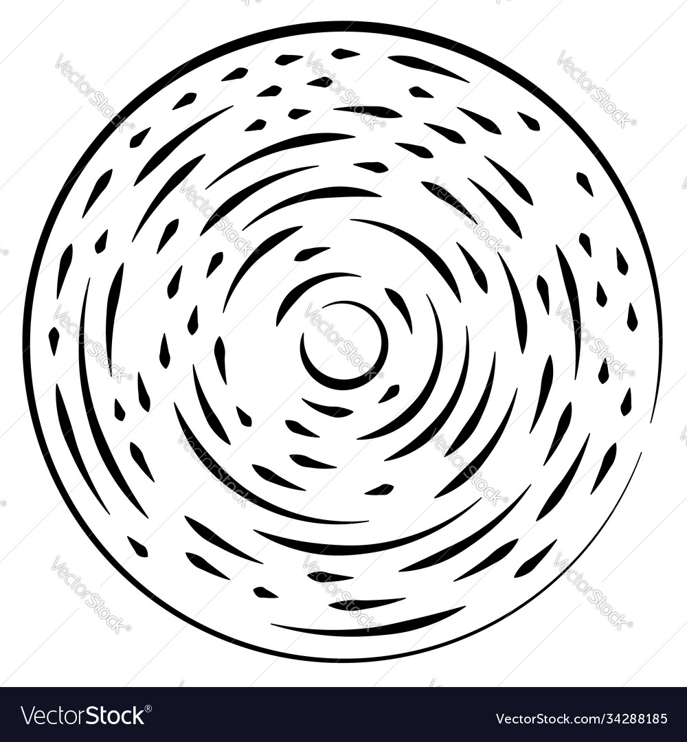 Radial radiating lines abstract burst element vector image Radial radiating lines abstract burst element