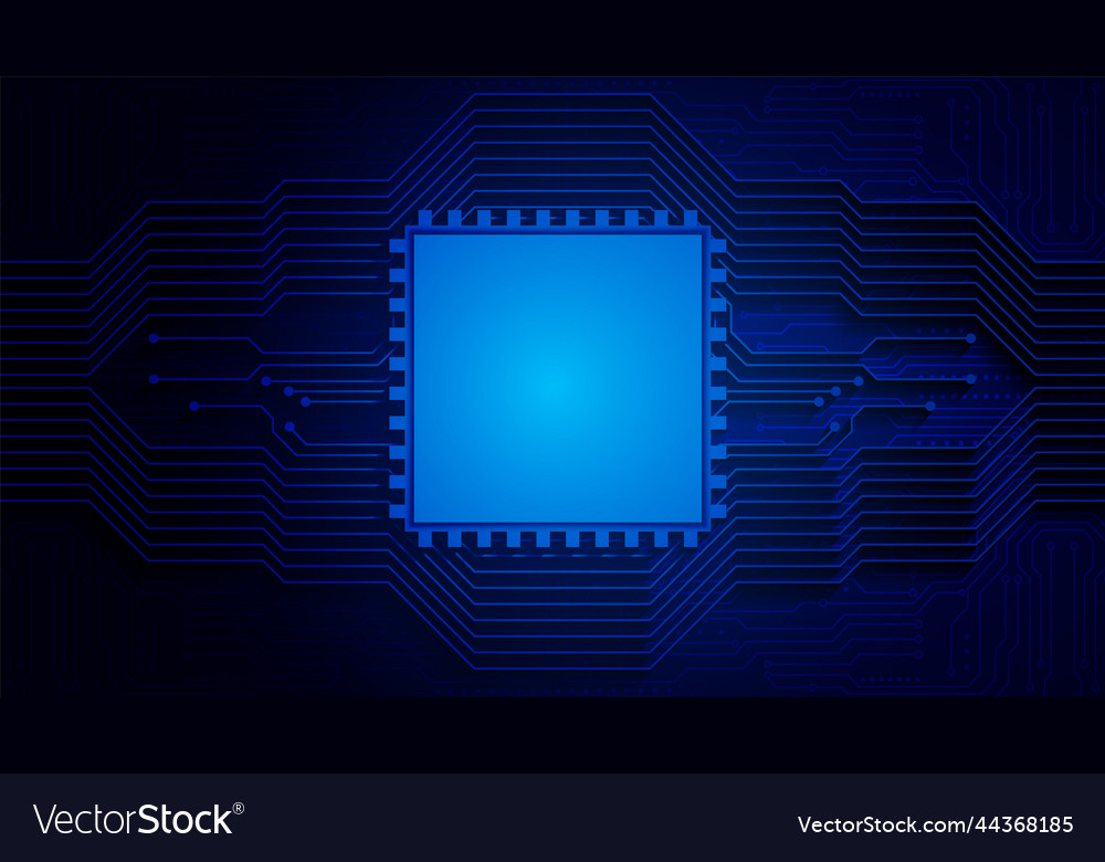 Technology background with hi-tech digital data vector image Technology background with hi-tech digital data