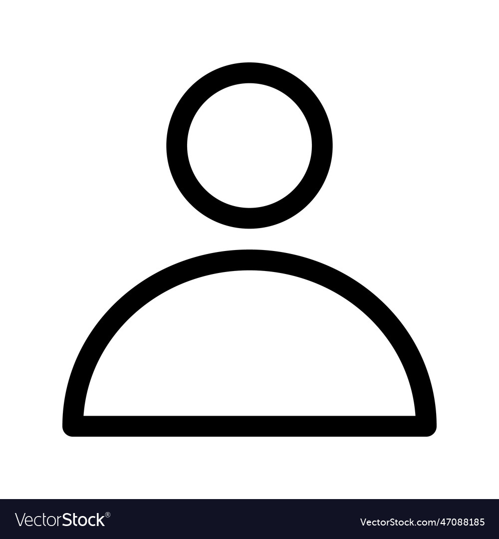 User line icon graphics