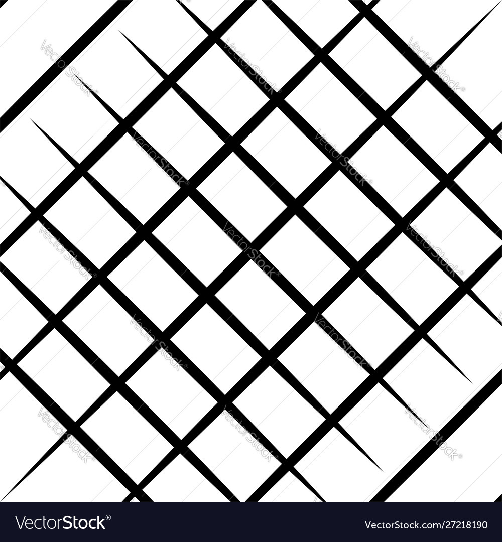 Skew diagonal oblique lines grid meshcellular vector image Skew diagonal oblique lines grid meshcellular