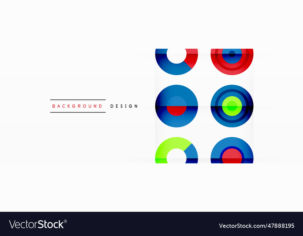 Abstract background with circle symmetric grid vector image Abstract background with circle symmetric grid