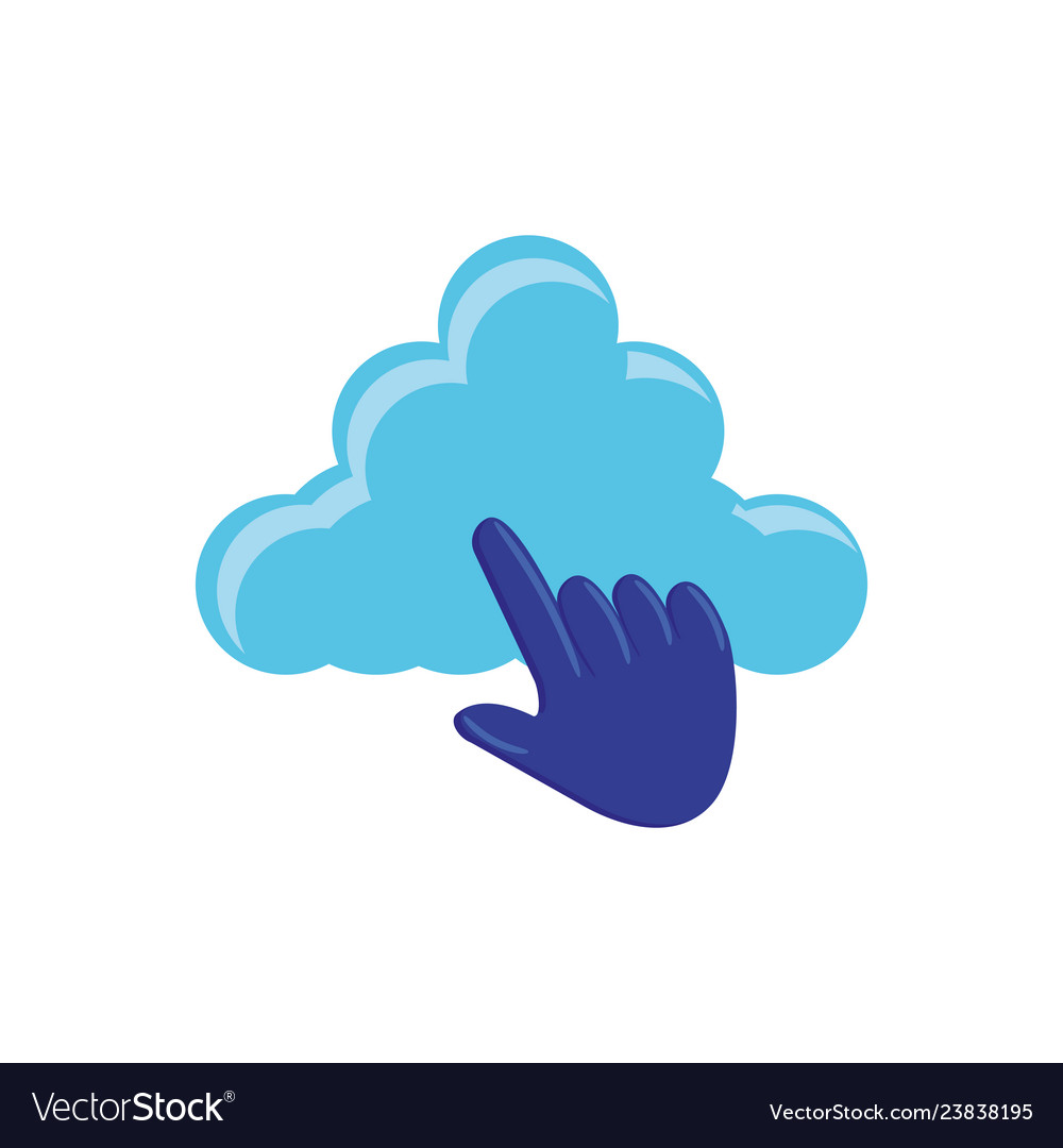 Cloud computing with pointer hand