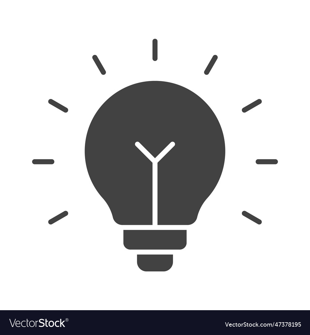 Lightbulb icon image