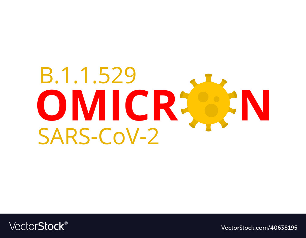 Omicron new sars mutation variant b11529 concept