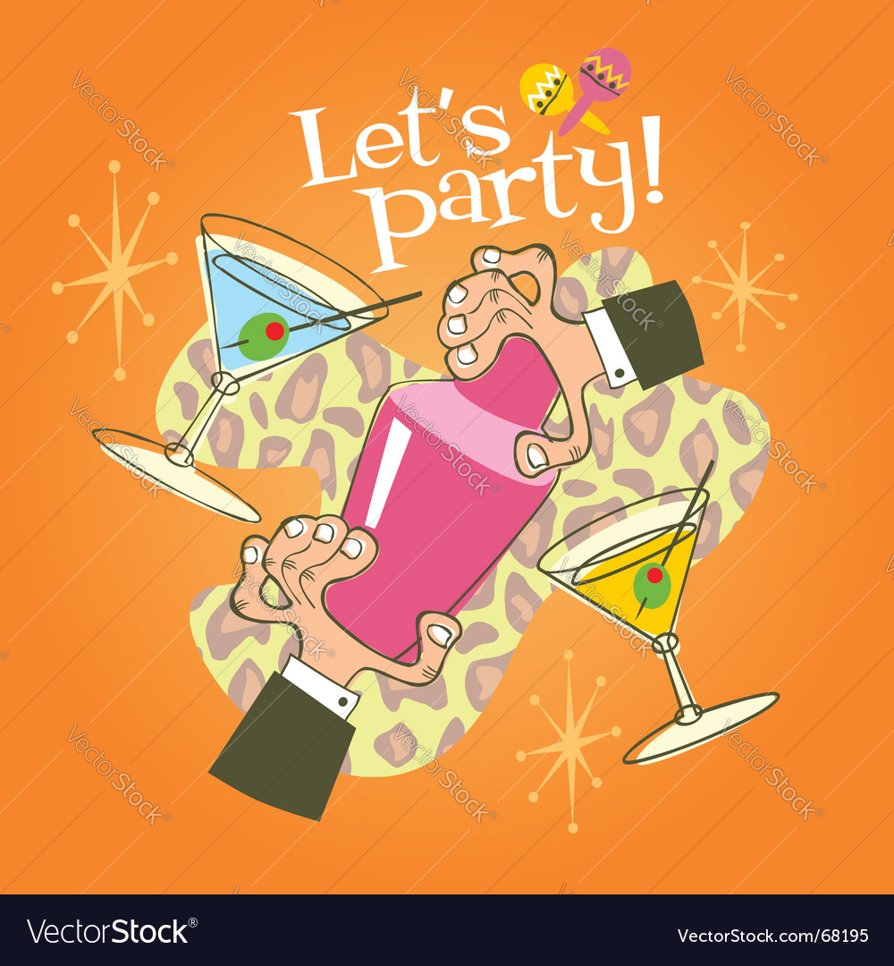 Retro Cocktail Party