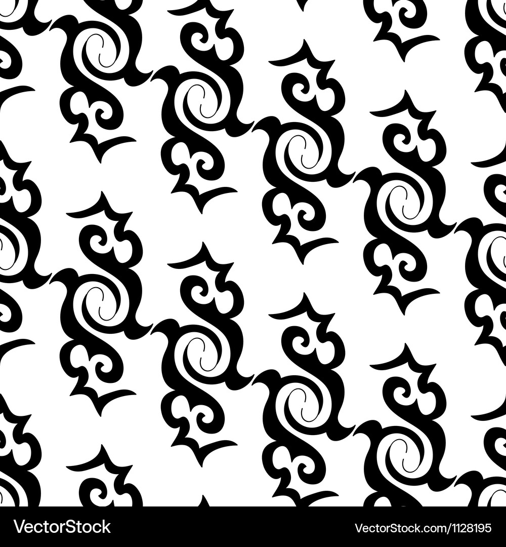 Seamless ornament pattern Royalty Free Vector Image
