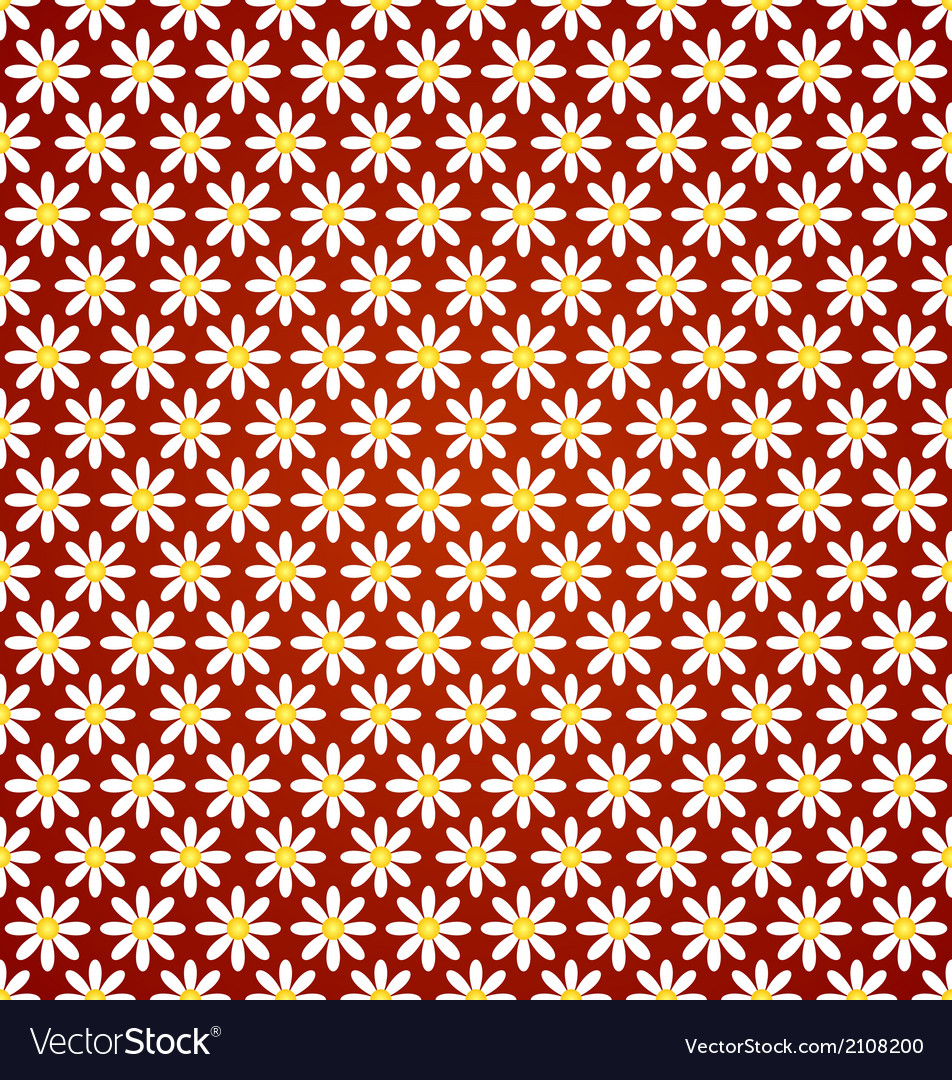 Abstract flower seamless pattern with ethnic