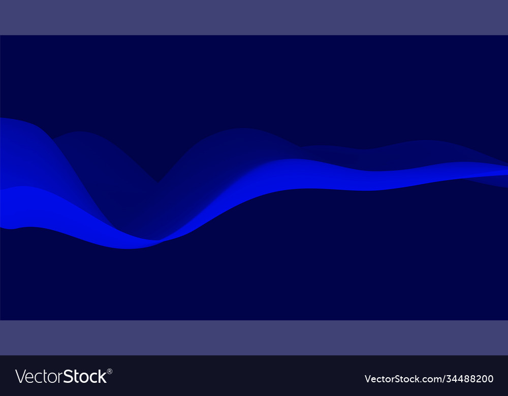 Abstract wavy background with modern gradient vector image Abstract wavy background with modern gradient