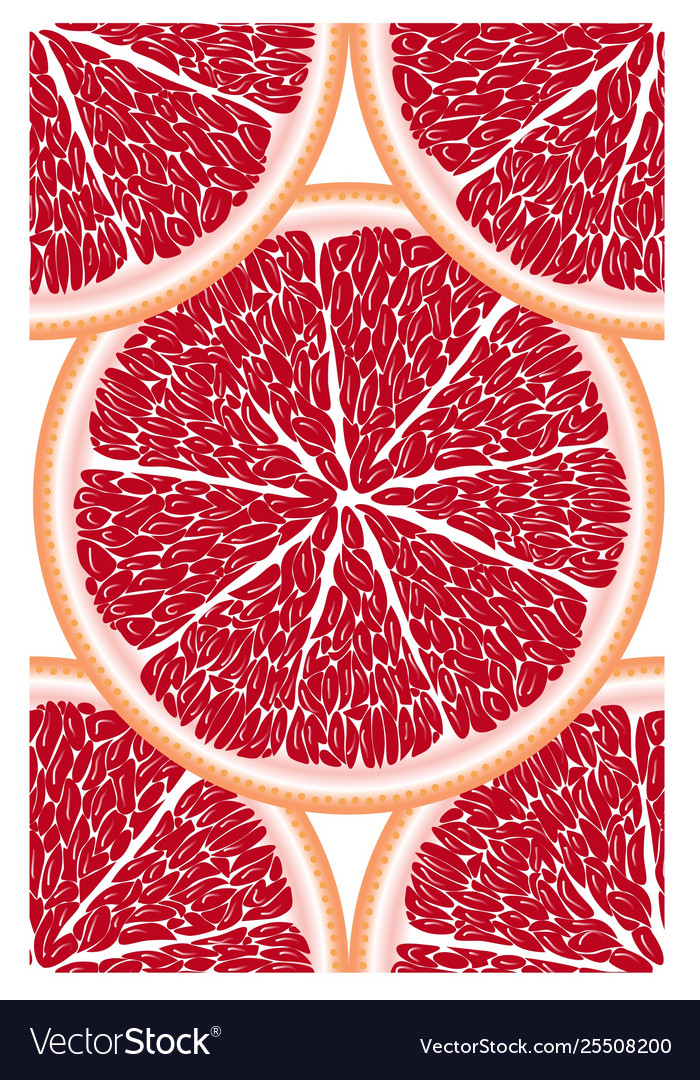Citrus Slice Pattern