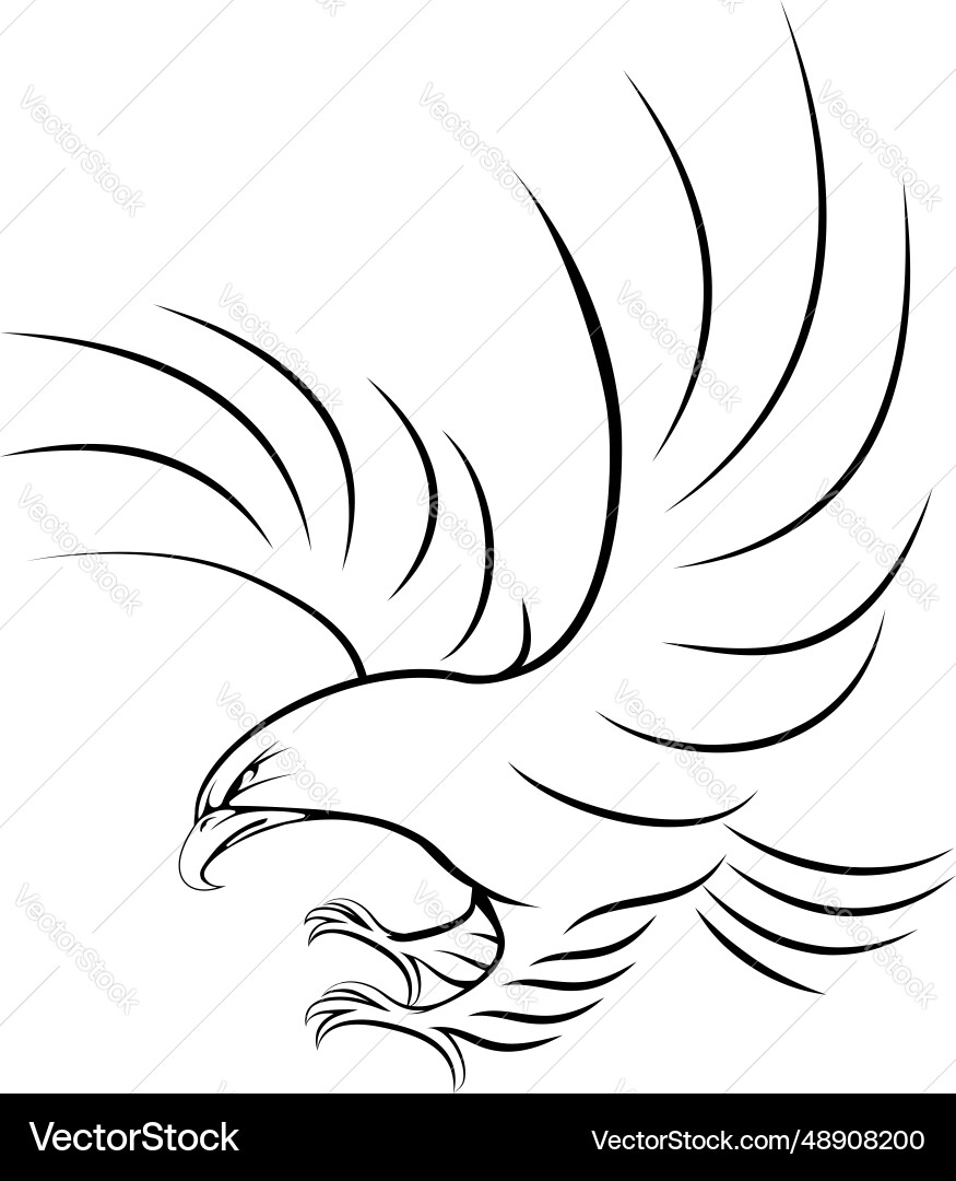 Eagle Royalty Free Vector Image - VectorStock