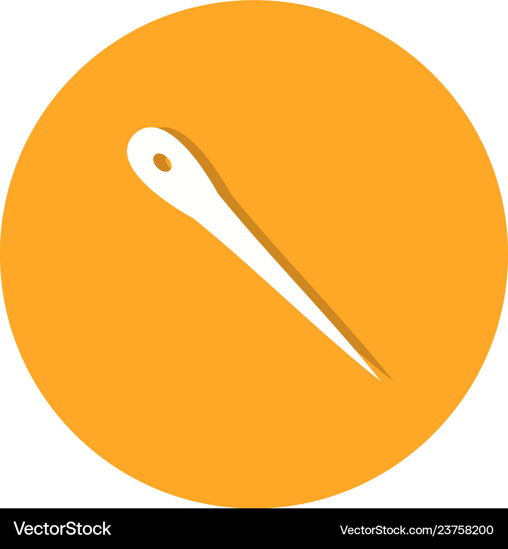 Needle icon Royalty Free Vector Image - VectorStock
