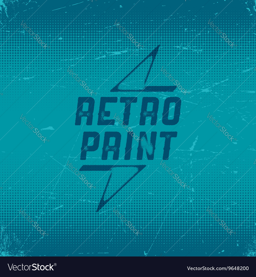 Old scratched card with halftone gradient