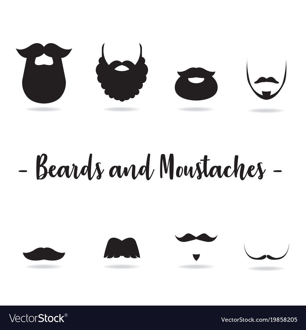 Beard and moustaches