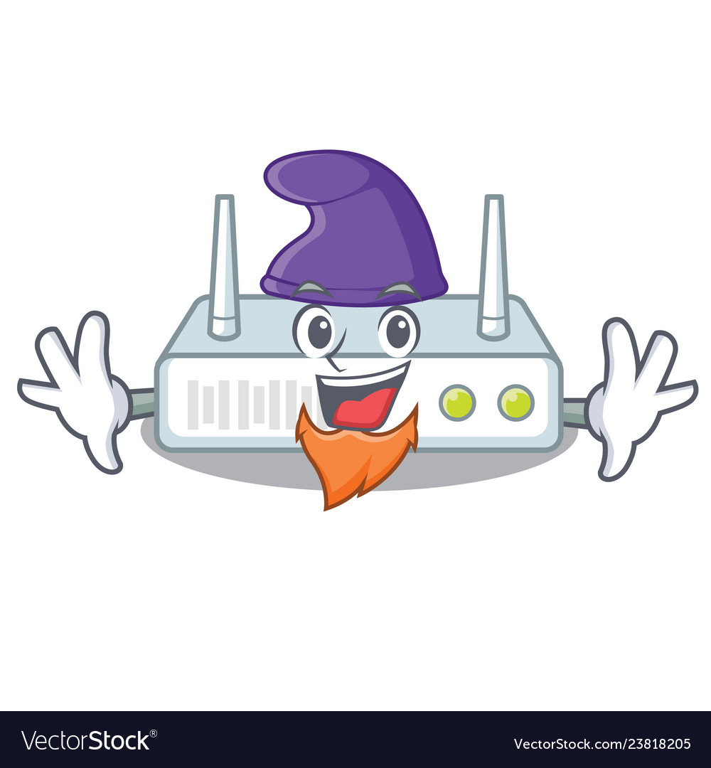Elf router in the a character shape