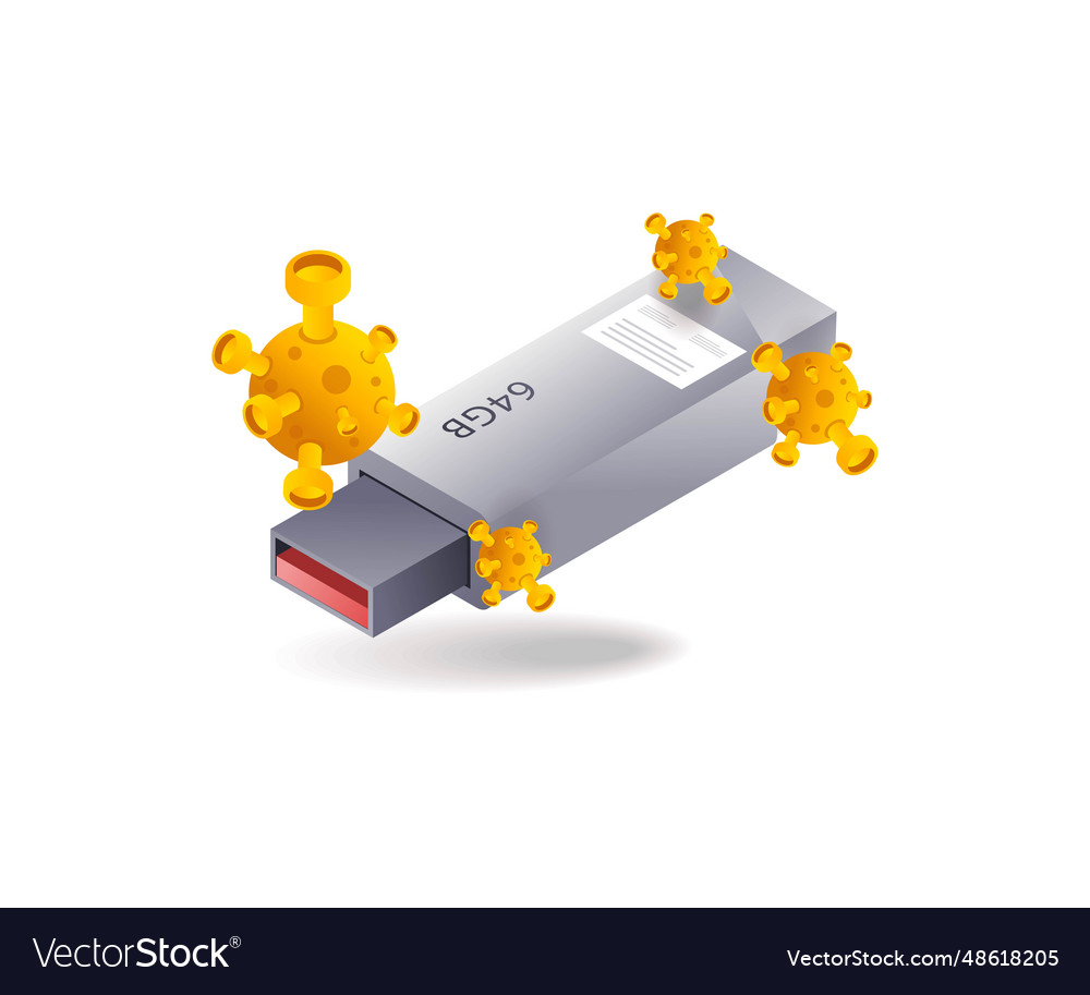 Flash data malware virus attack