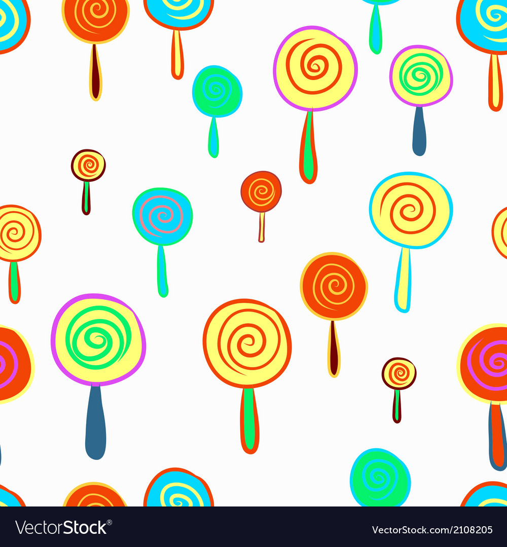 Seamless abstract hand drawn pattern
