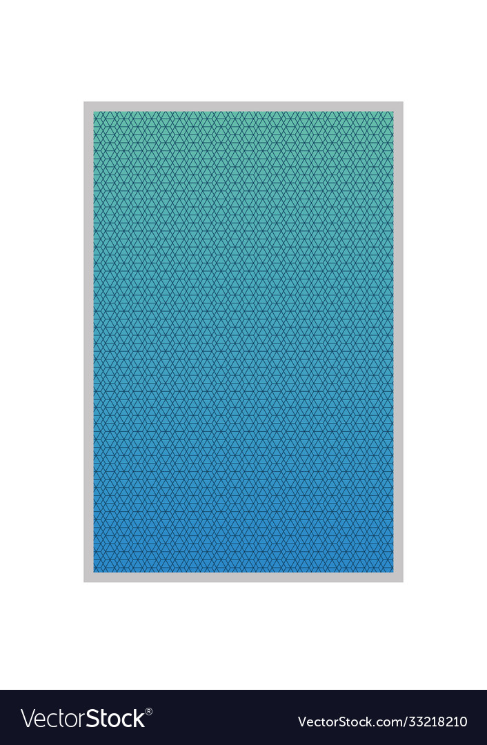 Blue gradient and pattern background frame