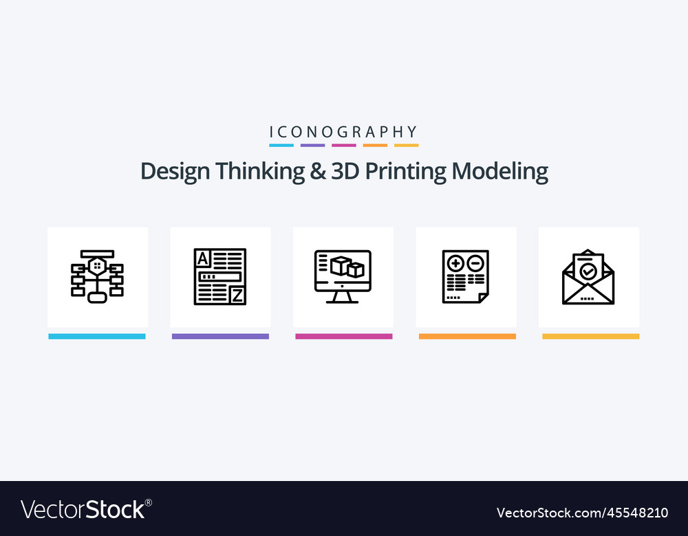 Design thinking and d printing modeling line 5