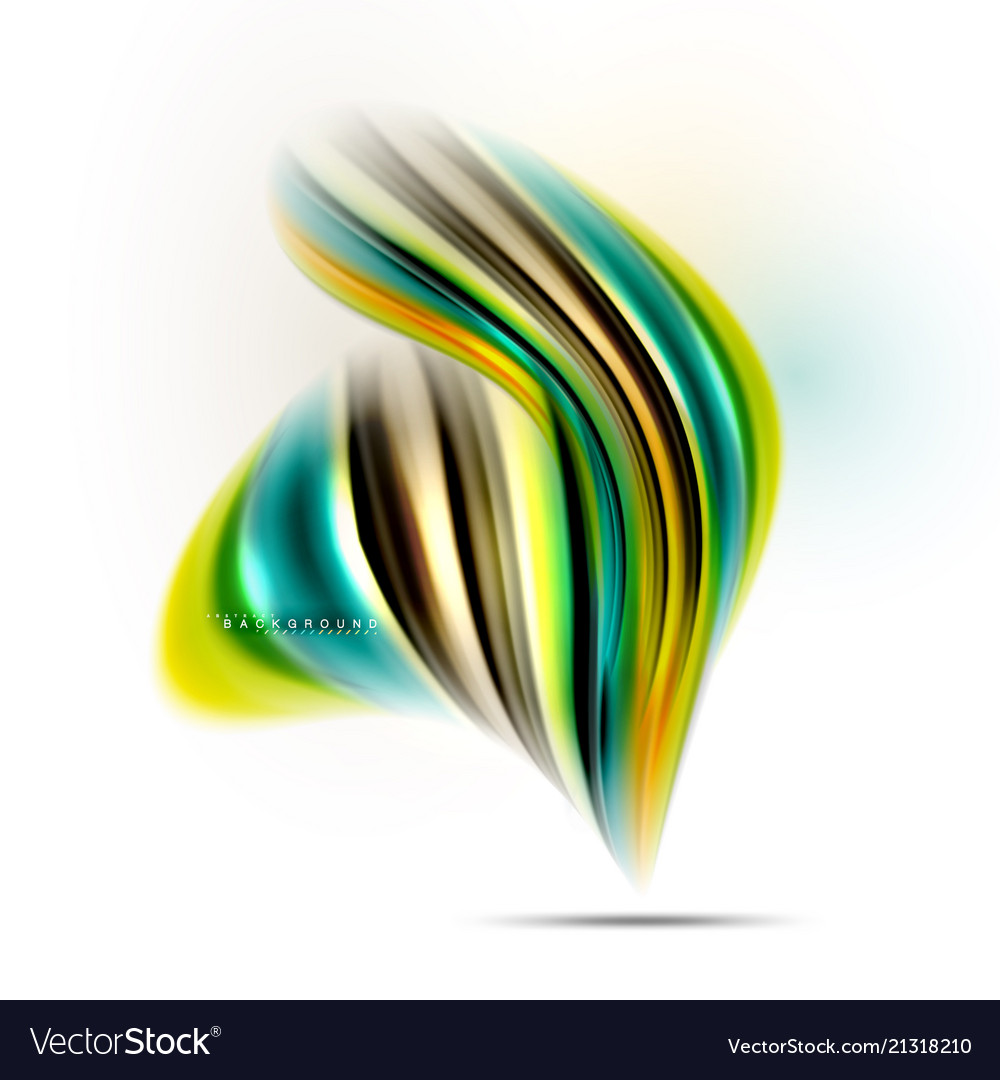 Fluid Color Mixing Abstract Background