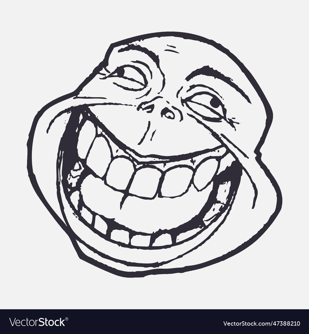 Troll Face Vector Art, Icons, and Graphics for Free Download