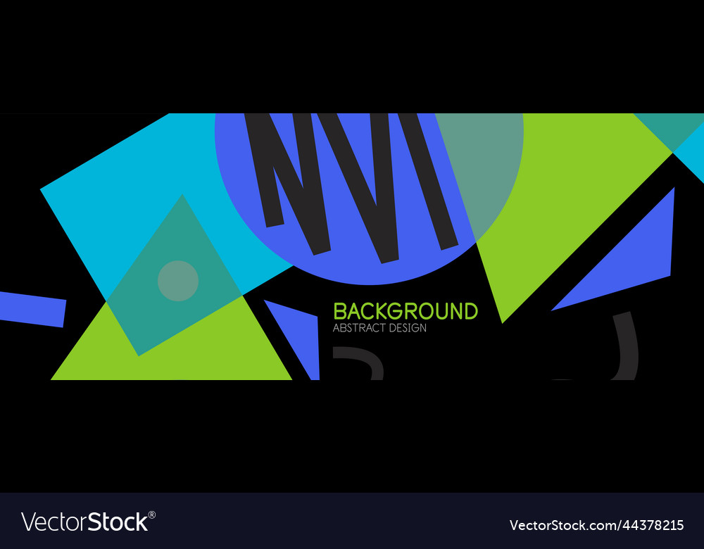 Abstract background blocks lines triangles Vector Image Abstract background blocks lines triangles