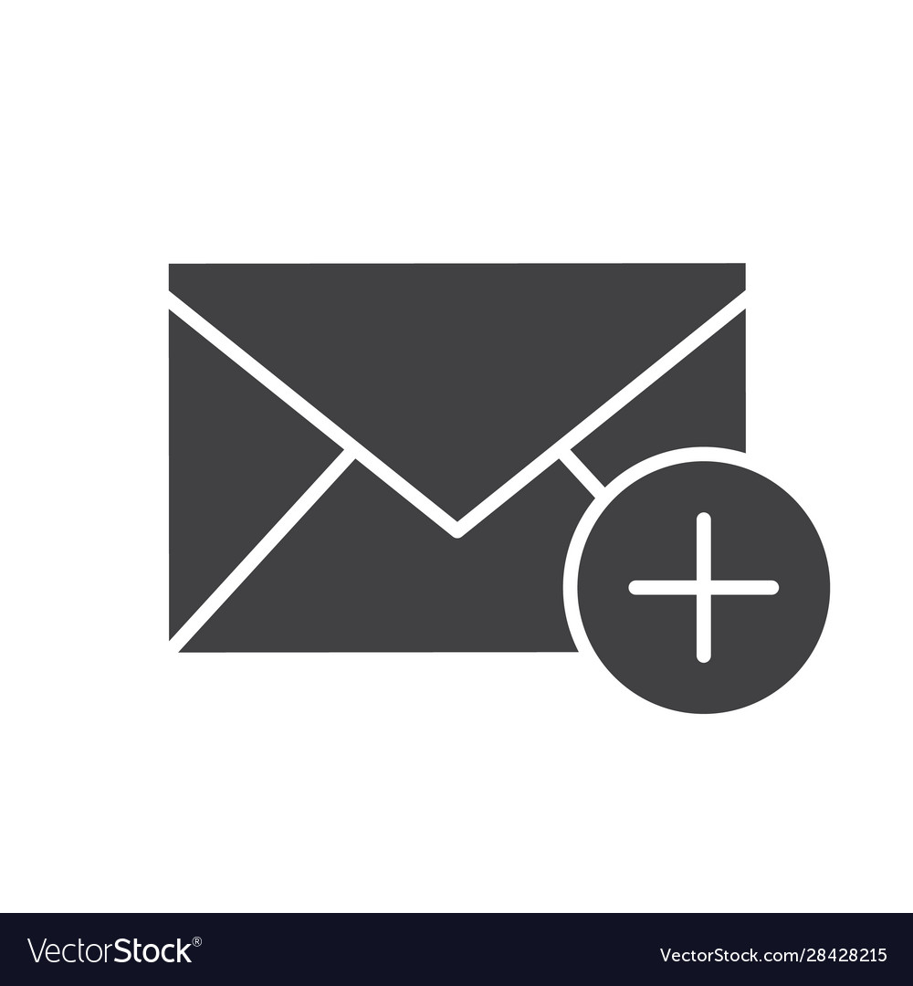 Add email glyph icon