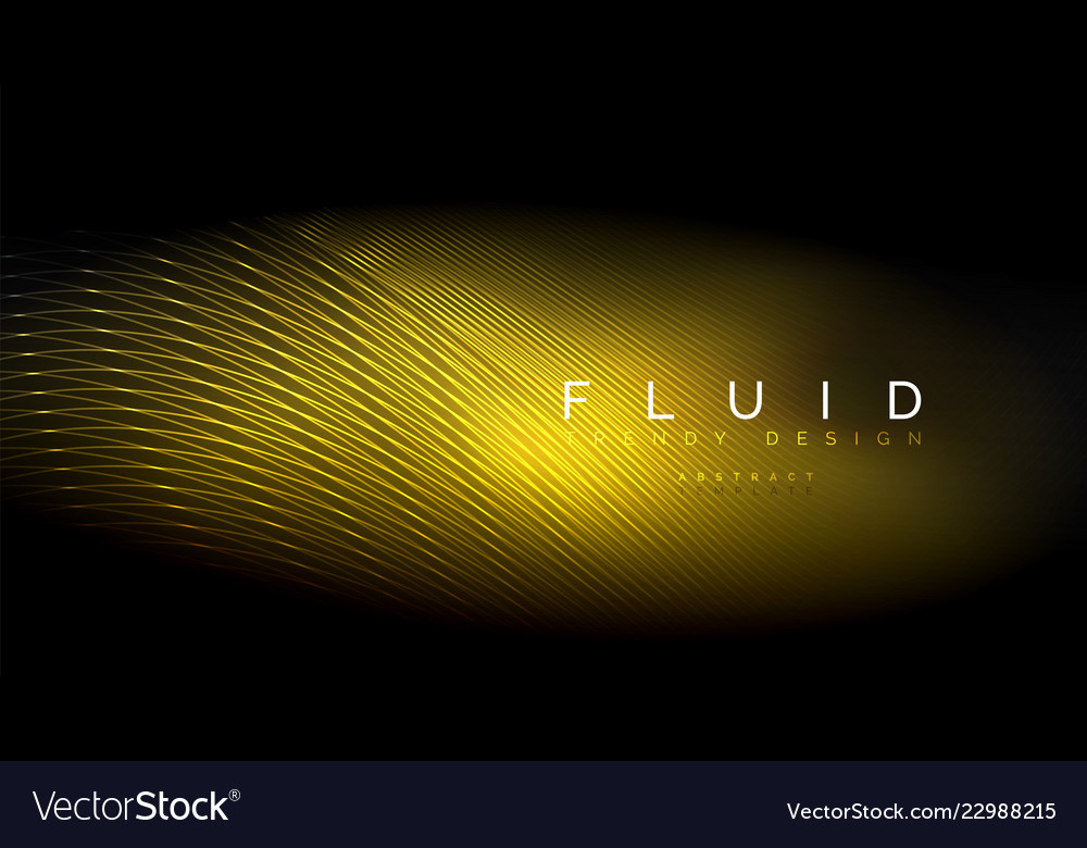 Digital flowing wave particles abstract background Vector Image Digital flowing wave particles abstract background