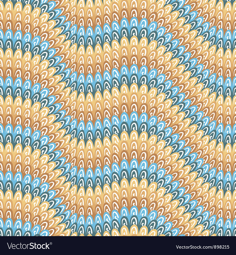 Seamless abstract hand drawn pattern background