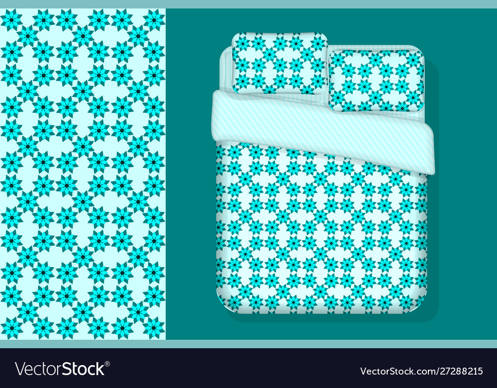 Seamless background and pattern with flower