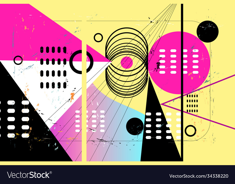 Abstract background with different vector image Abstract background with different