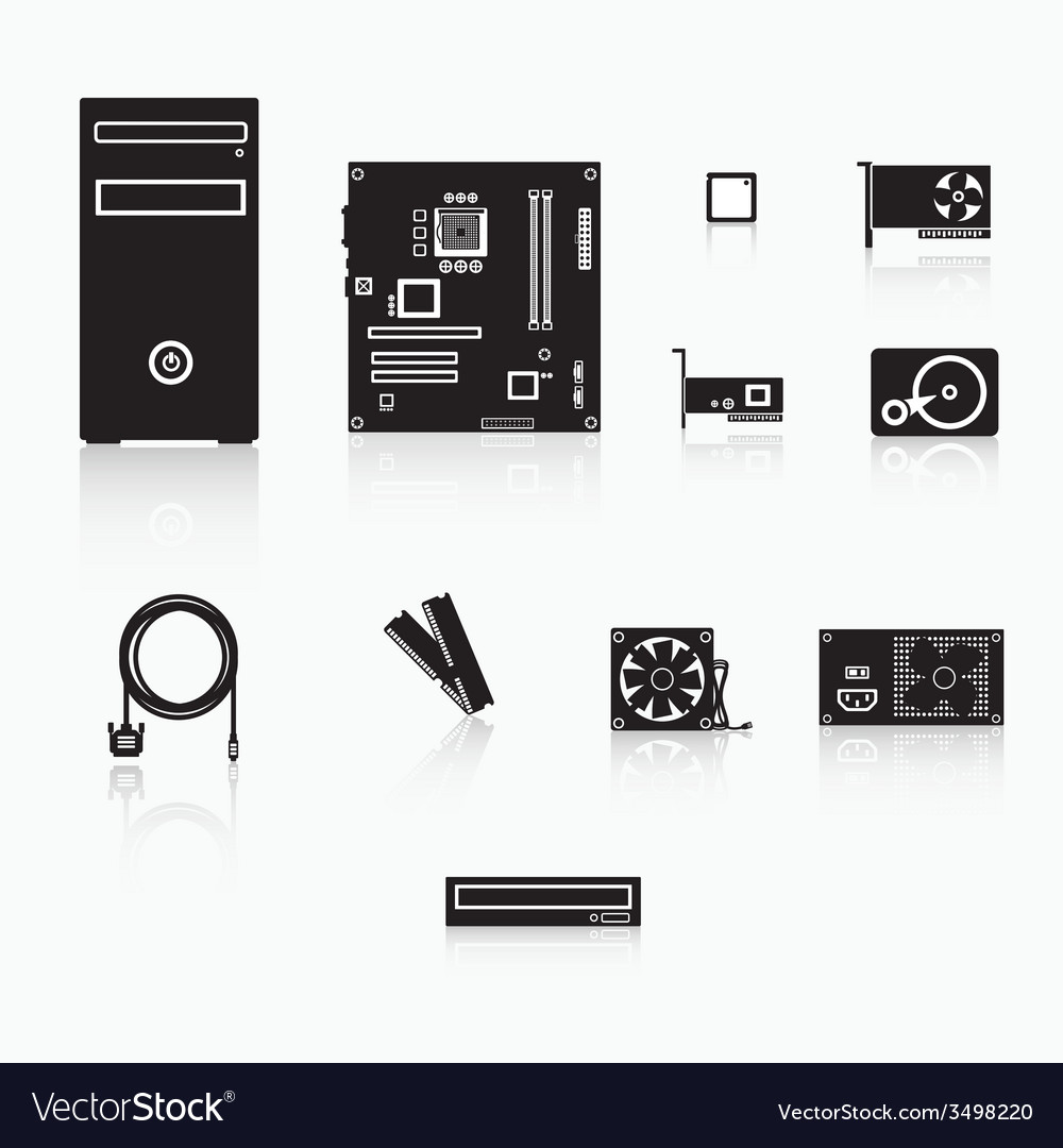 Computer Component Icons