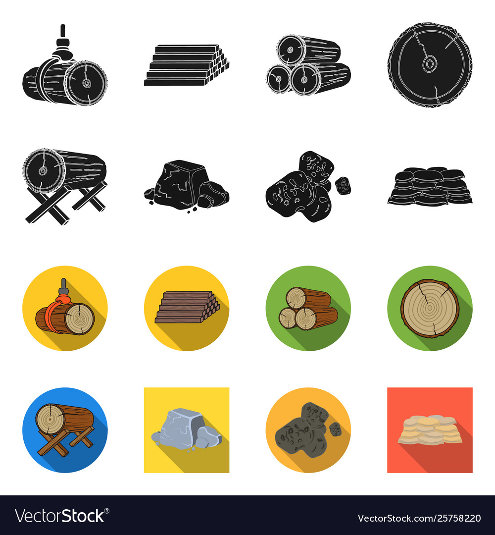 Isolated object material and cement sign set