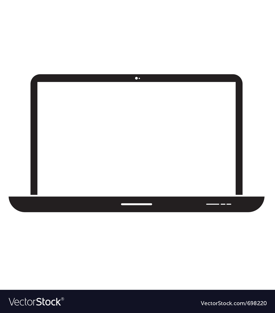 laptop vector