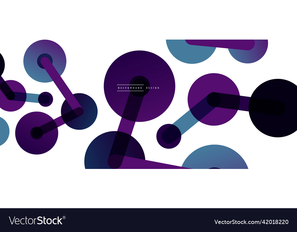 Network concept abstract background dots Vector Image Network concept abstract background dots