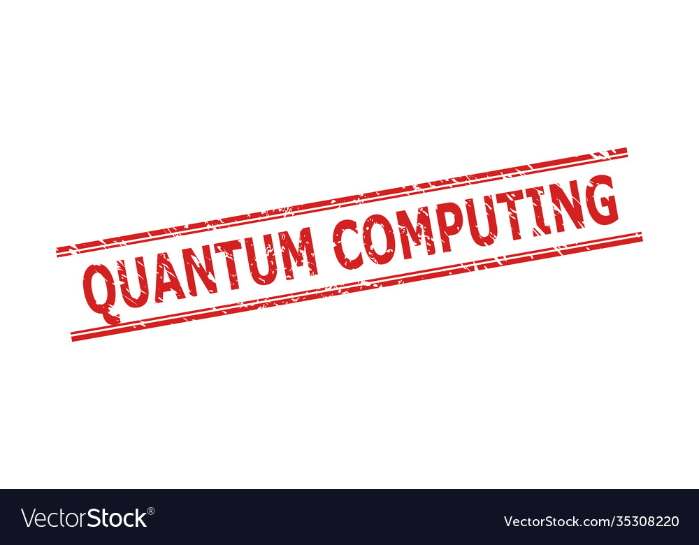 Quantum computing watermark with unclean style